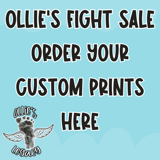 Your Custom Single Prints- Ollie's Fight Sale