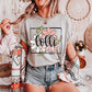 FLORAL NAMES - DTF TRANSFER