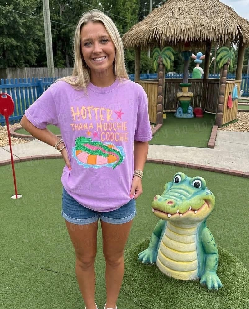 HOTTER THAN GATOR - DTF TRANSFER
