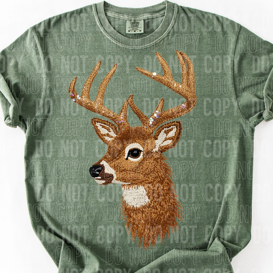 DEER FAUX YARN - DTF TRANSFER