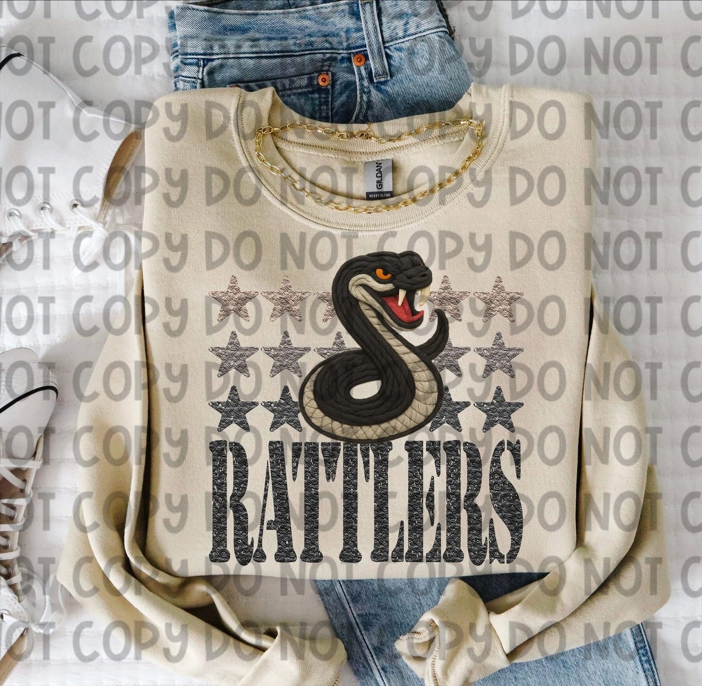 FAUX YARN MASCOTS - DTF TRANSFER