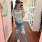 TRUE CRIME OBSESSED VARSITY  - DTF TRANSFER
