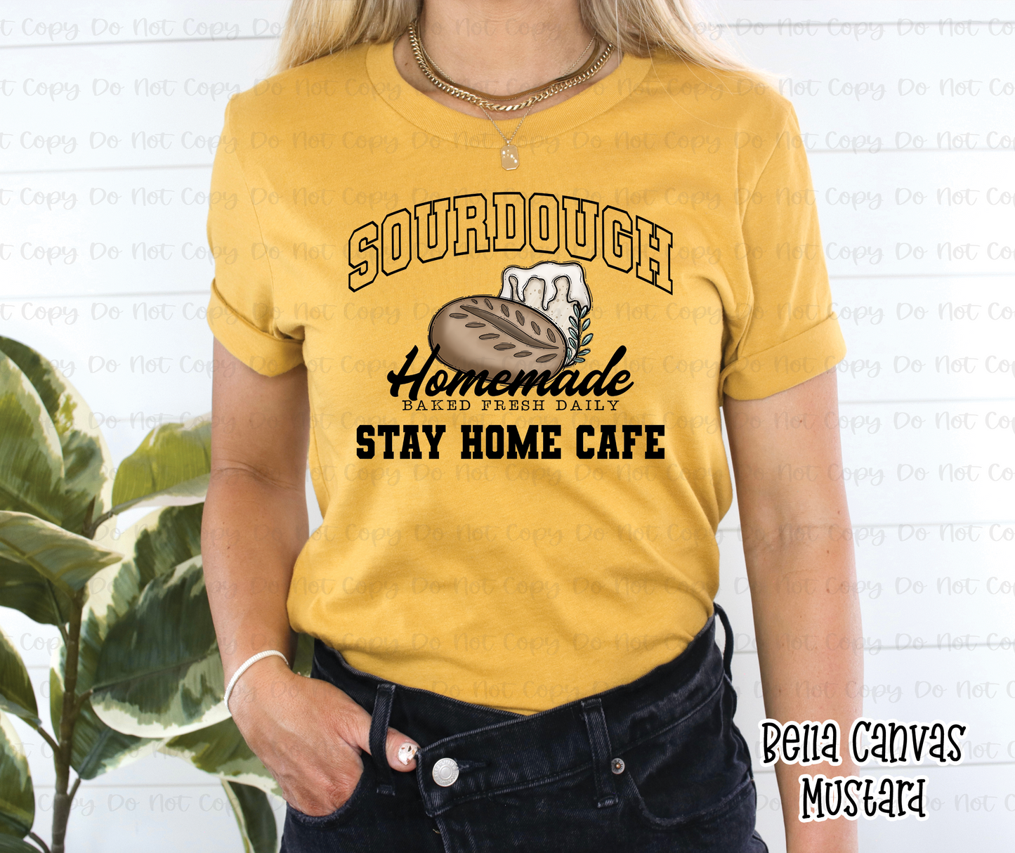 SOURDOUGH STAY HOME CAFE - DTF TRANSFER