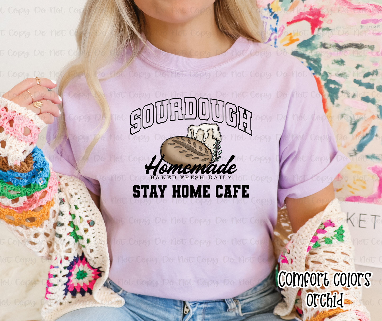 SOURDOUGH STAY HOME CAFE - DTF TRANSFER