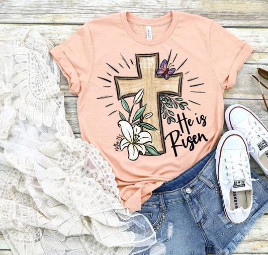 HE IS RISEN - DTF TRANSFER
