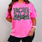 SPORTS MOM - FAUX RHINESTONES - DTF TRANSFER