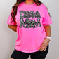 SPORTS MOM - FAUX RHINESTONES - DTF TRANSFER