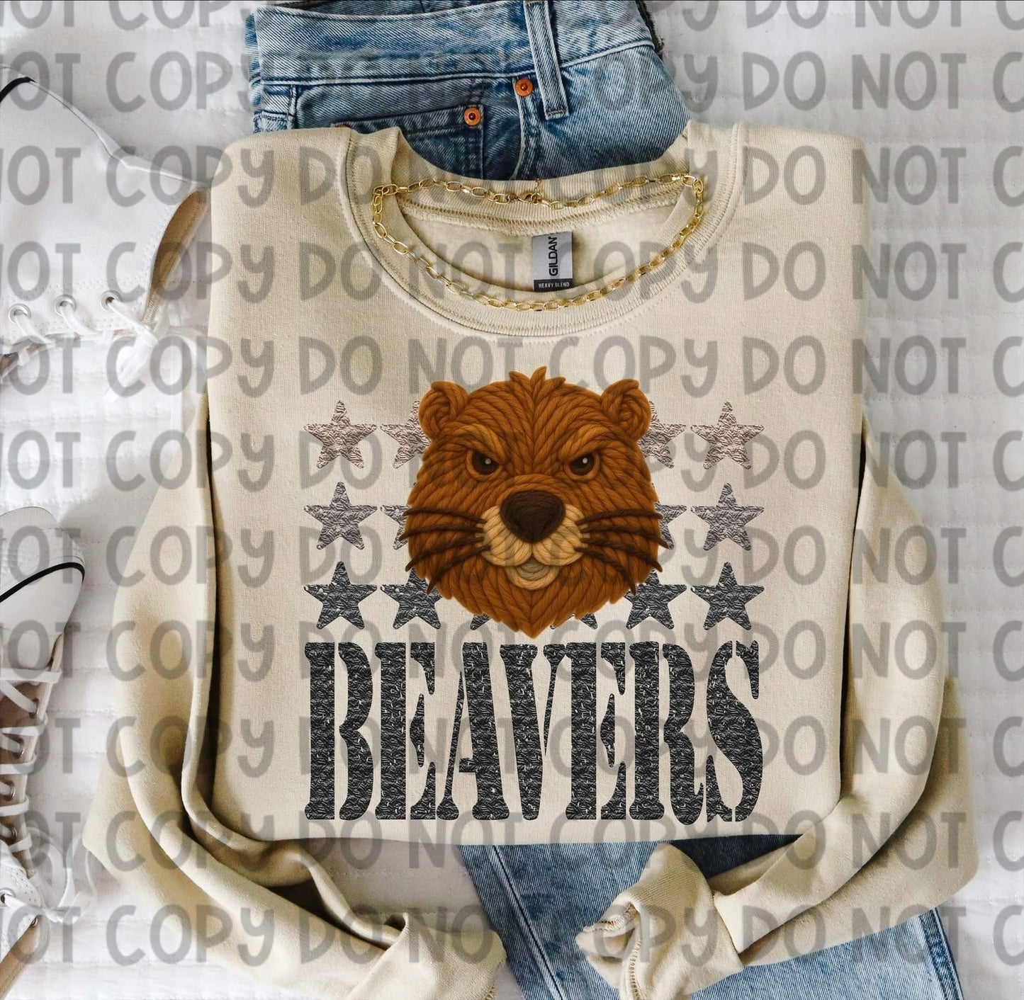 FAUX YARN MASCOTS - DTF TRANSFER