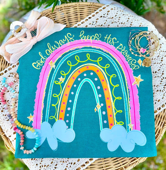 GOD ALWAYS KEEPS HIS PROMISES - DTF TRANSFER