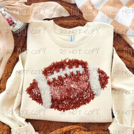FOOTBALL FAUX YARN - DTF TRANSFER