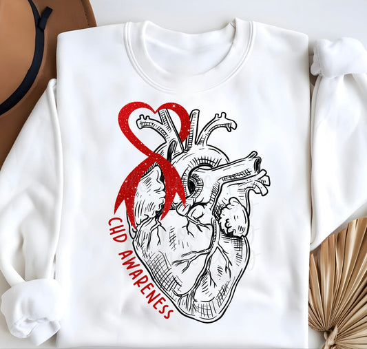 CHD AWARENESS - DTF TRANSFER