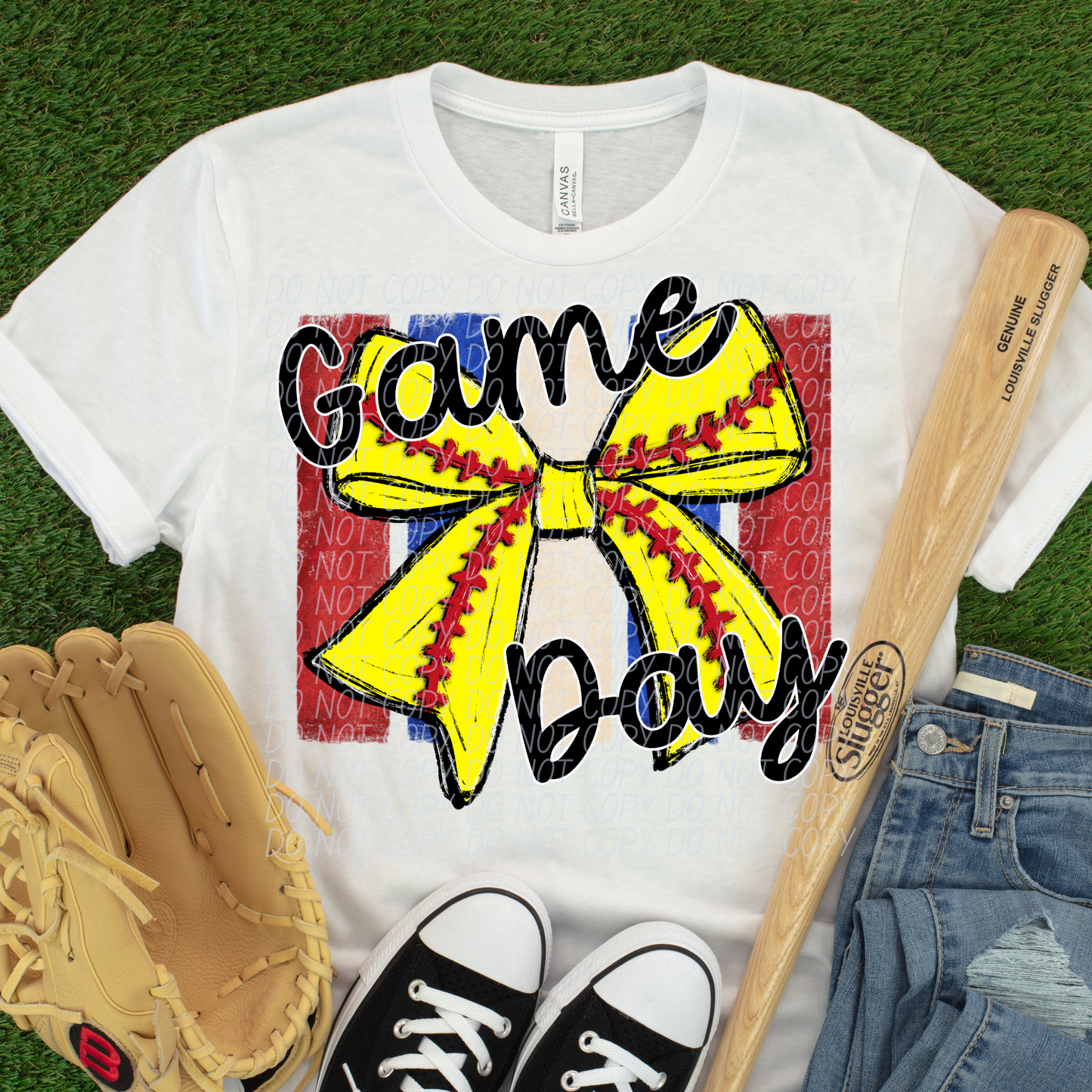 SOFTBALL GAME DAY COQUETTE - DTF TRANSFER