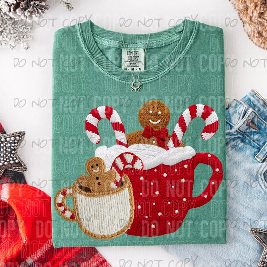 HOT COCOA FAUX YARN - DTF TRANSFER