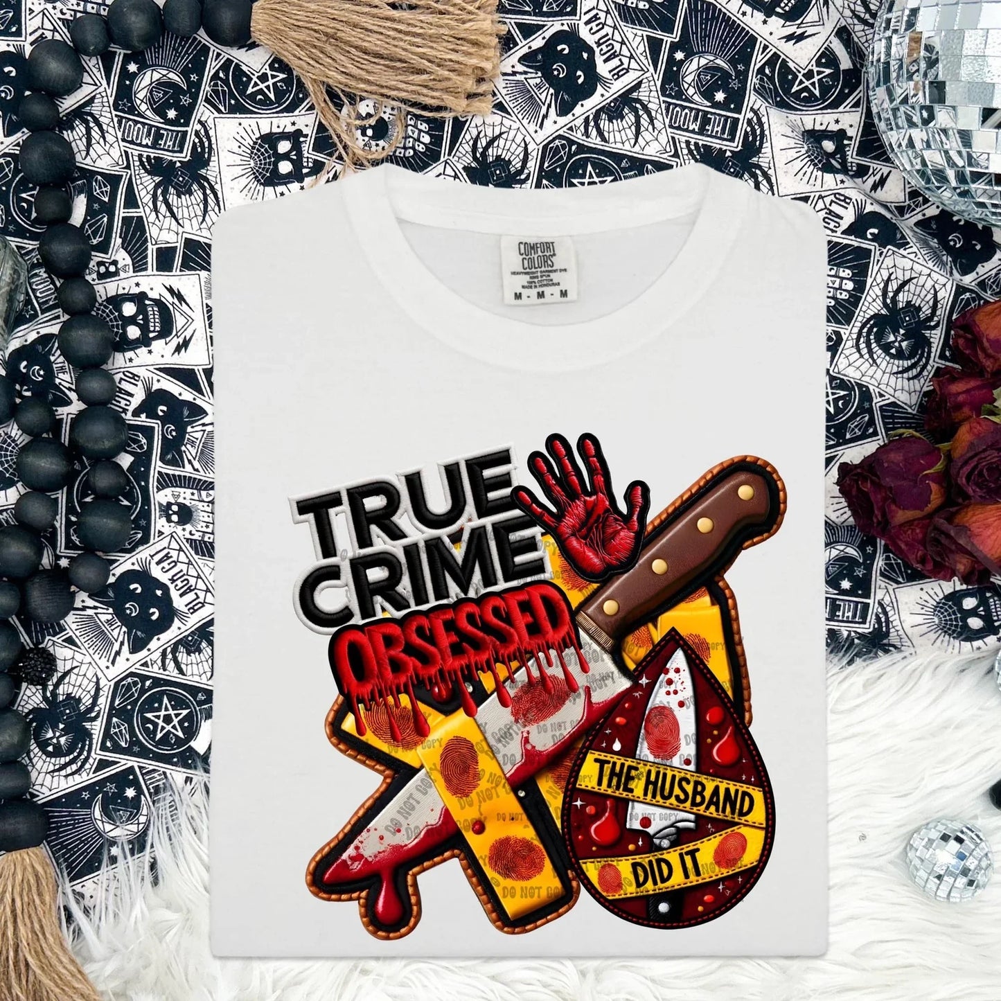 TRUE CRIME OBSESSED  - DTF TRANSFER