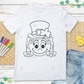St. Patrick's Day Coloring DTFs  - DTF TRANSFER