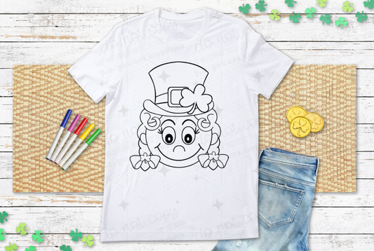 St. Patrick's Day Coloring DTFs  - DTF TRANSFER