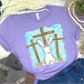 THREE CROSSES W/ BUNNY - DTF TRANSFER