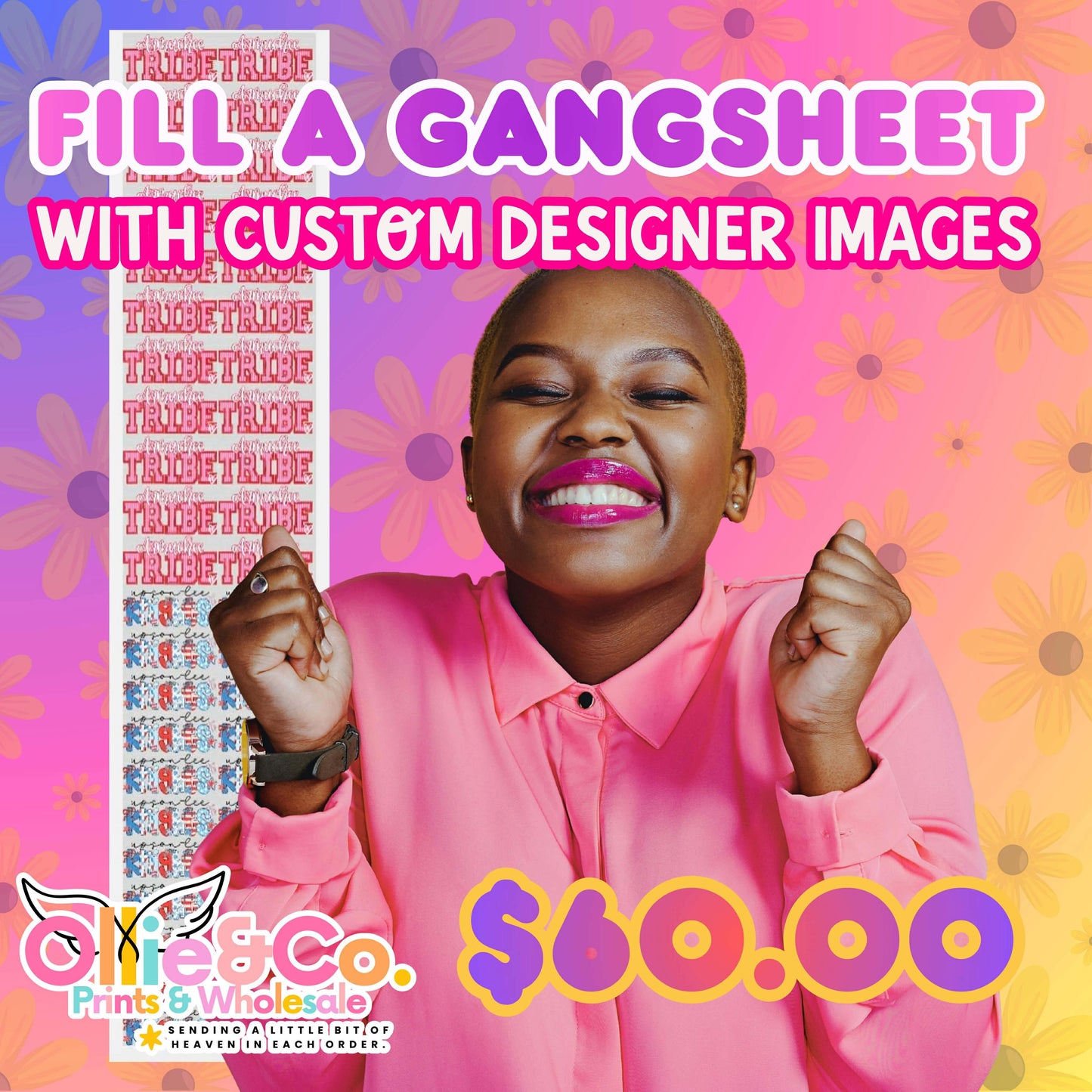 FILL A GANG SHEET - CUSTOM DESIGNER REPRINTS