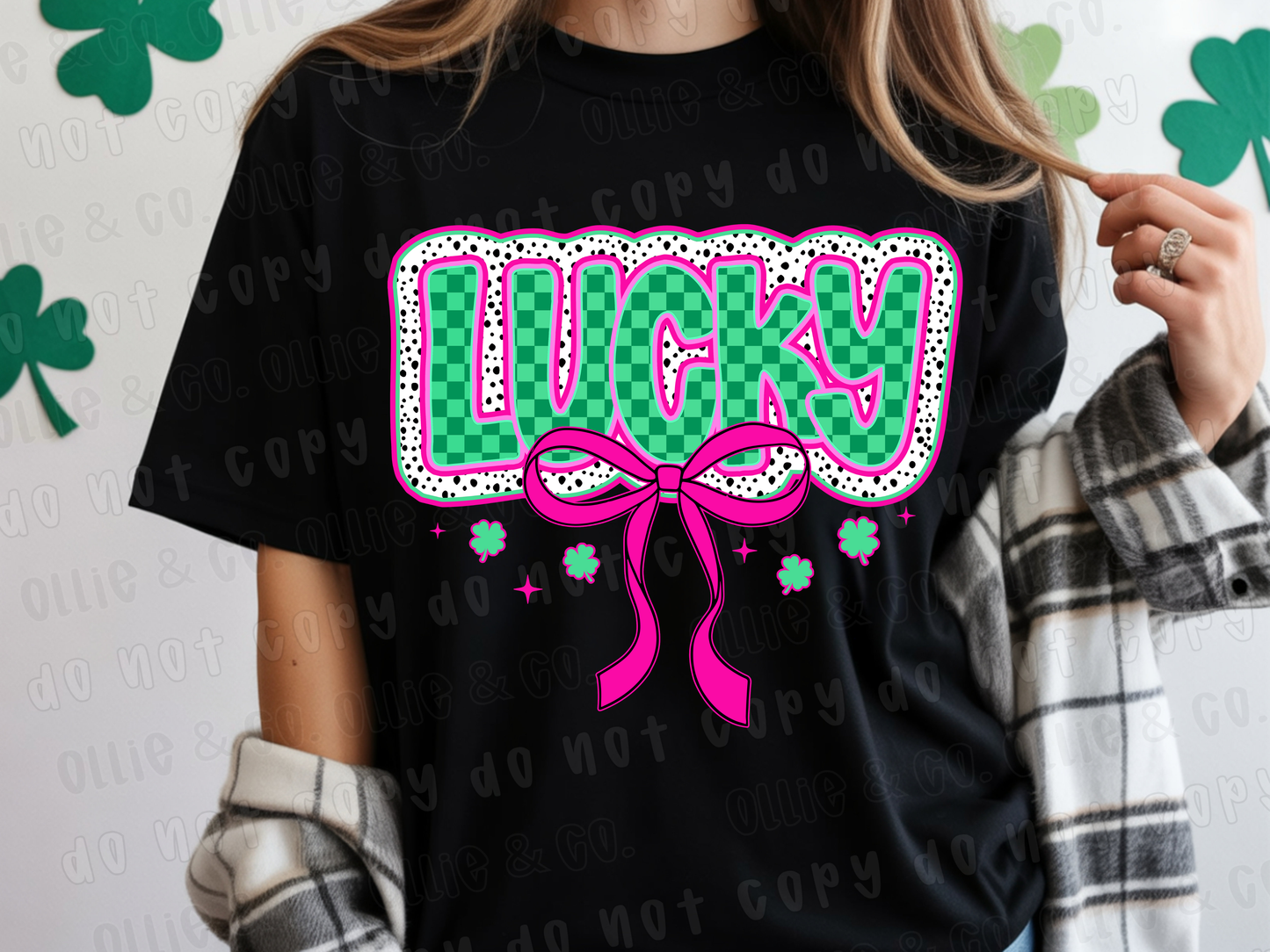 LUCKY DALMATIAN NEON - DTF TRANSFER