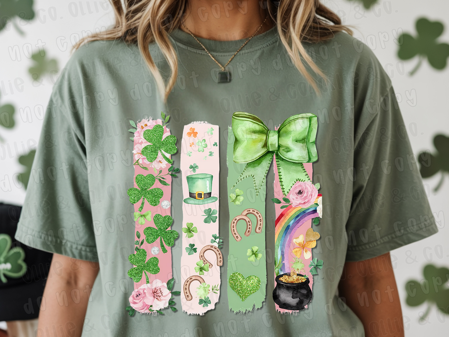 ST. PATRICK'S DAY BRUSHSTROKE- DTF TRANSFER