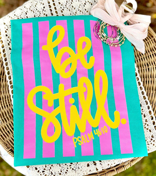 BE STILL PSALM 46:10 - DTF TRANSFER