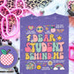 Dear student behind me - FRONT+BACK - DTF TRANSFER