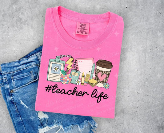 #TEACHER LIFE - DTF TRANSFER