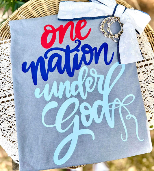 ONE NATION UNDER GOD  - DTF TRANSFER