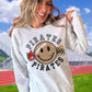 FOOTBALL MASCOT SMILEY  - DTF TRANSFER