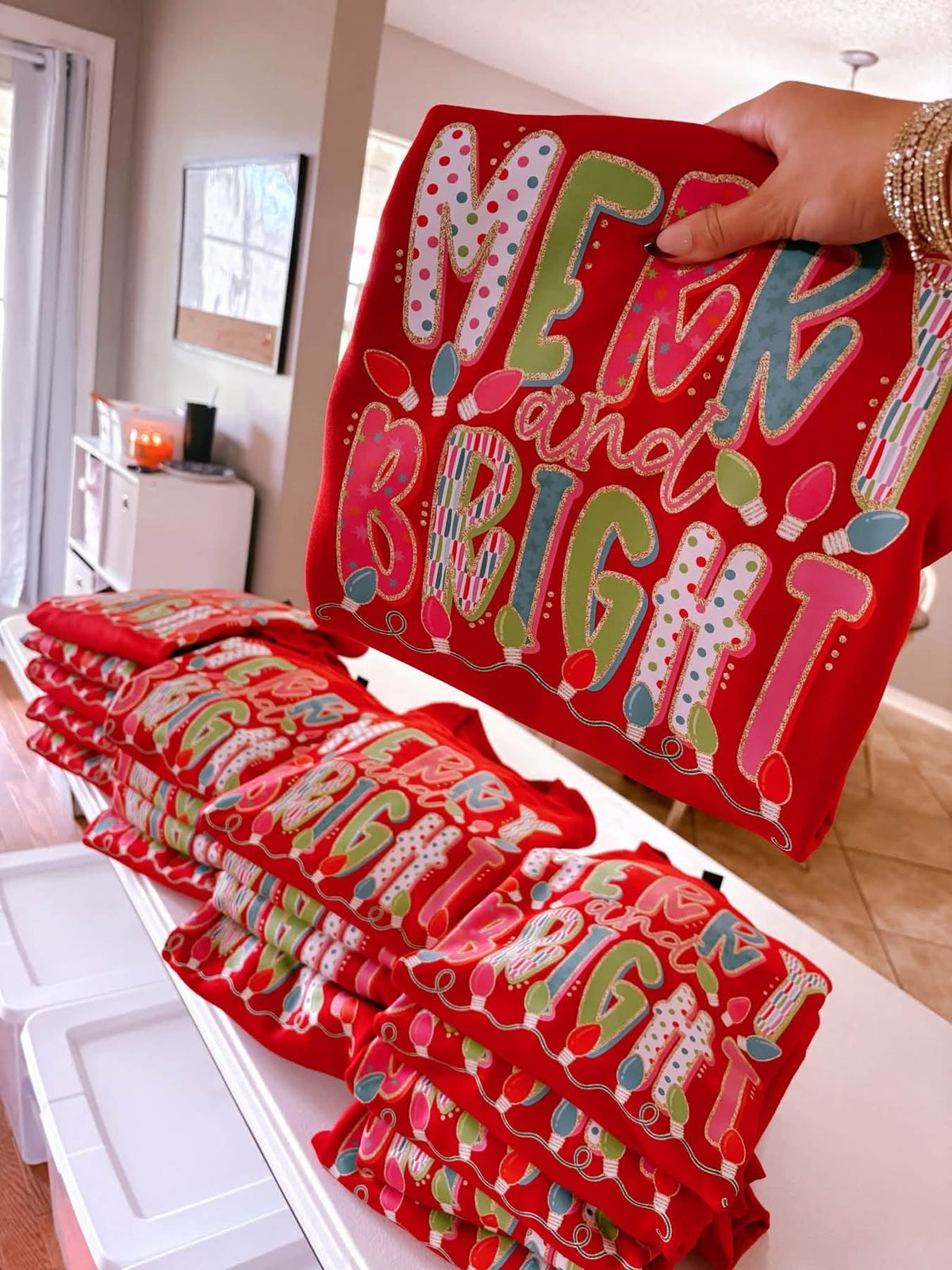 MERRY & BRIGHT - DTF TRANSFER