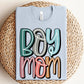 SWIRLY MOM  - DTF TRANSFER