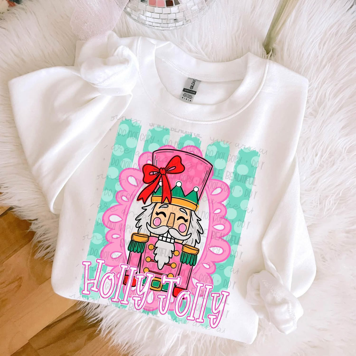 HOLLY JOLLY NUTCRACKER - DTF TRANSFER
