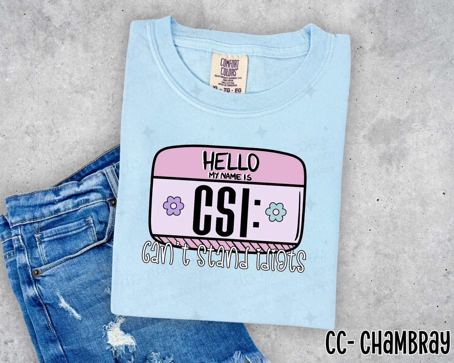 CSI  - DTF TRANSFER