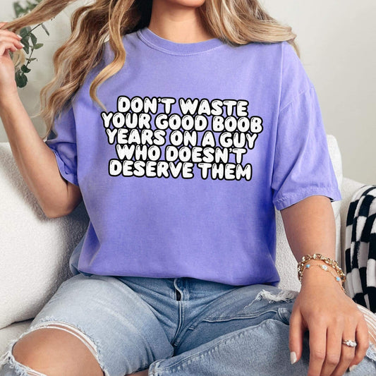 GOOD BOOB YEARS *OLLIE & CO. EXCLUSIVE* - DTF TRANSFER