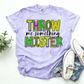 THROW ME SOMETHING MISTER - FAUX SEQUIN - DTF TRANSFER