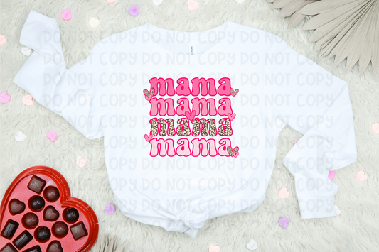 MAMA LEOPARD STACKED  - DTF TRANSFER