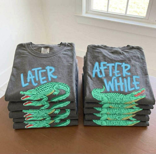 AFTER WHILE CROCODILE BOY - DTF TRANSFER