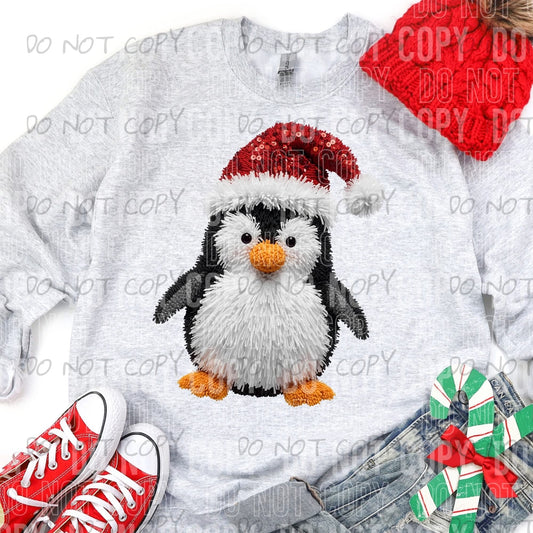 PENGUIN FAUX YARN - DTF TRANSFER