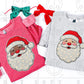 FAUX LIGHT UP SANTA DARK - DTF TRANSFER