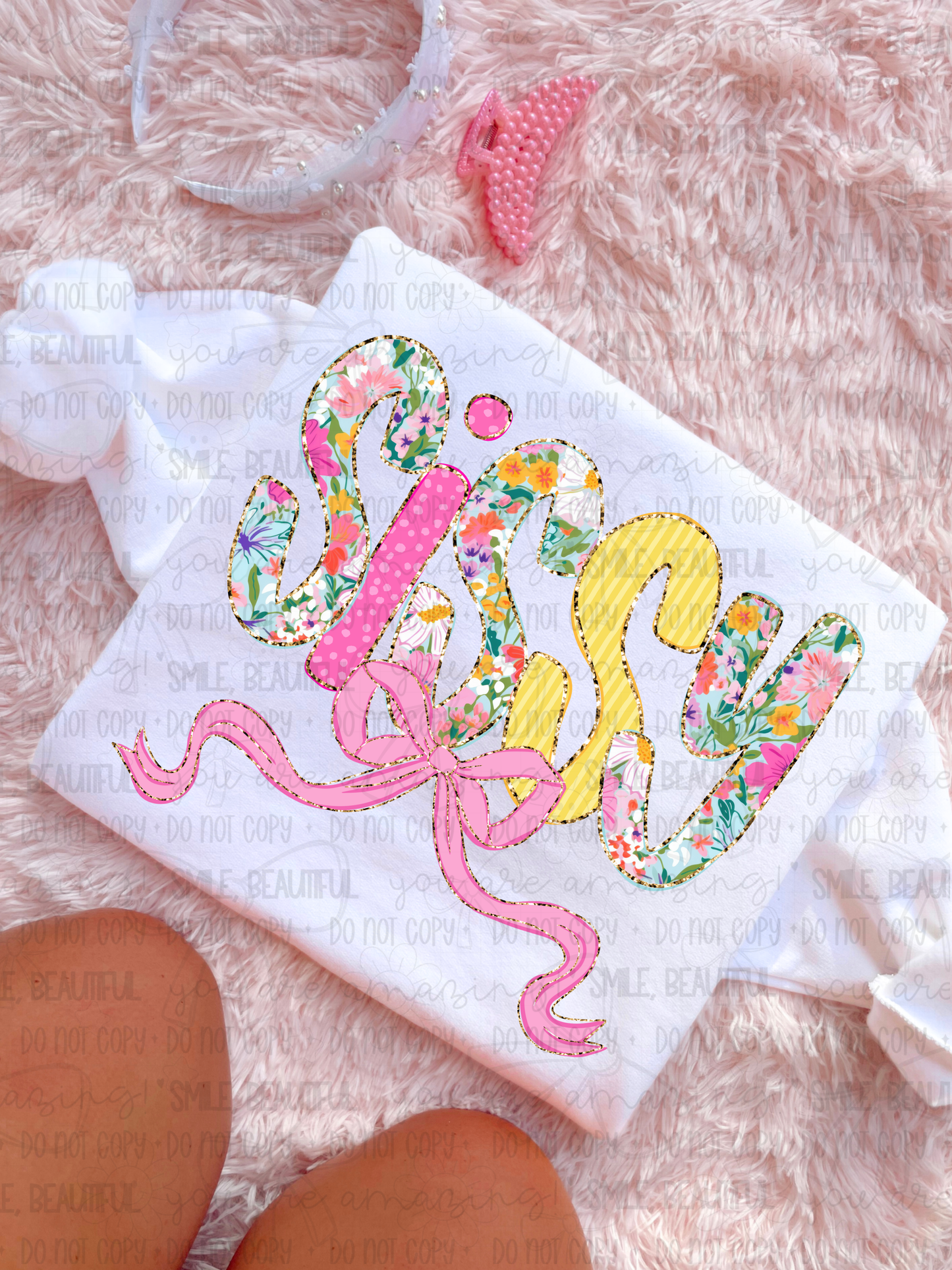 FLORAL MAMA NAMES - DTF TRANSFER