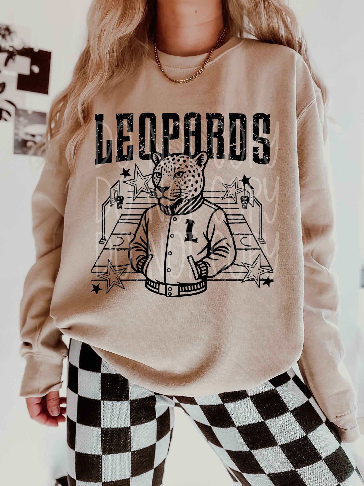 BASKETBALL LETTERMAN - DTF TRANSFER