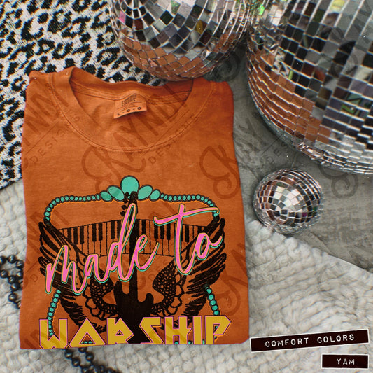 MADE TO WORSHIP - DTF TRANSFER