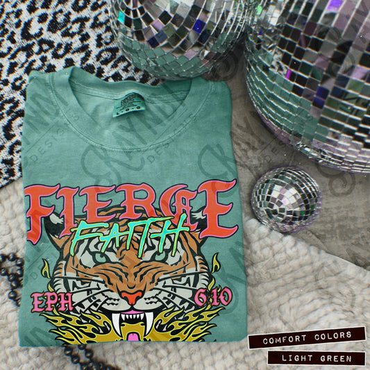 FIERCE FAITH - DTF TRANSFER