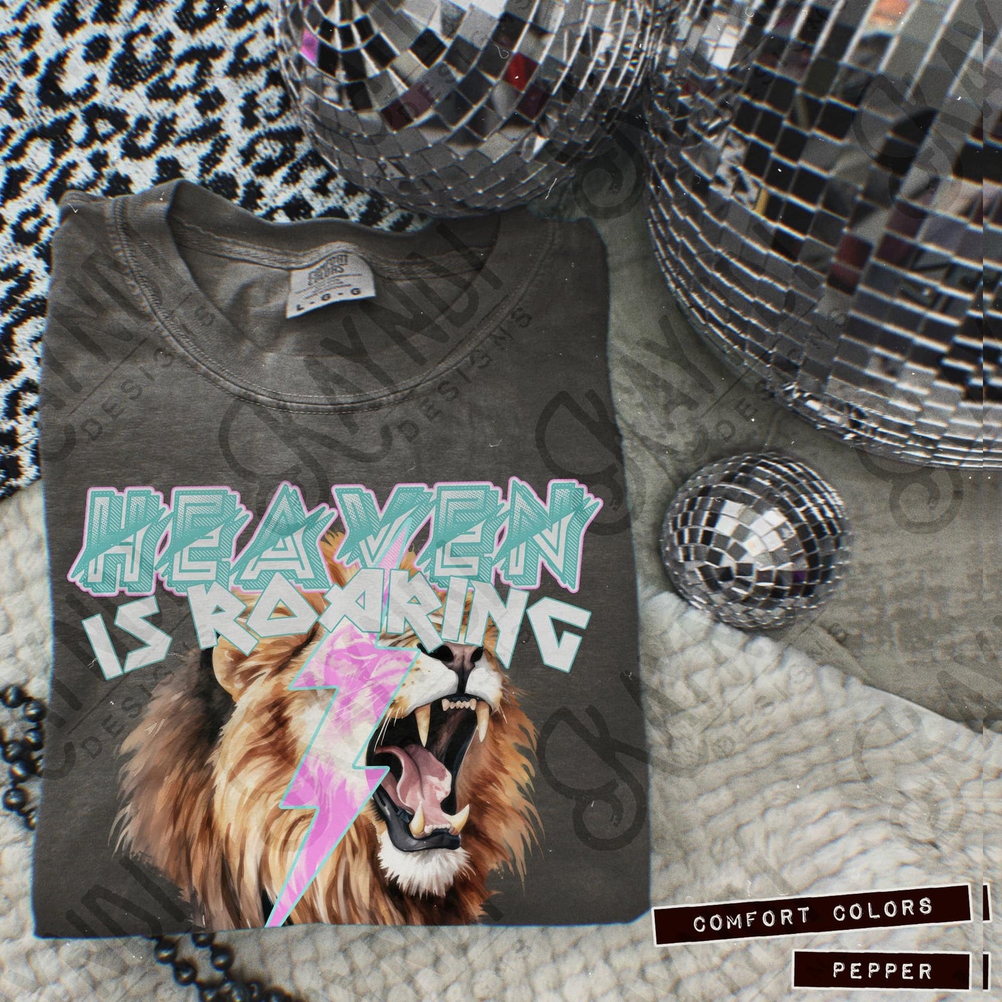 HEAVEN IS ROARING - DTF TRANSFER