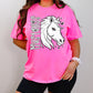 BLACK WHITE DOTTIE MASCOT - DTF TRANSFER