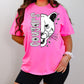 BLACK WHITE DOTTIE MASCOT - DTF TRANSFER