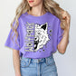 BLACK WHITE DOTTIE MASCOT - DTF TRANSFER