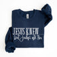 JESUS KNEW BUT JUDAS ATE TOO - DTF TRANSFER