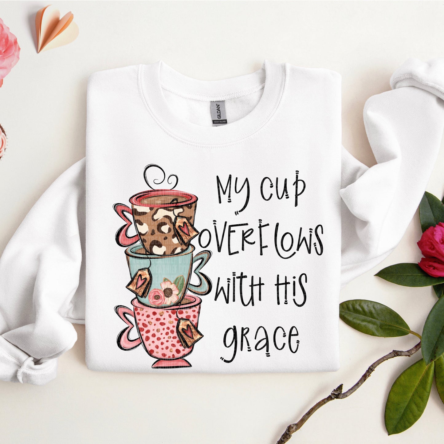MY CUP OVERFLOWS - DTF TRANSFER