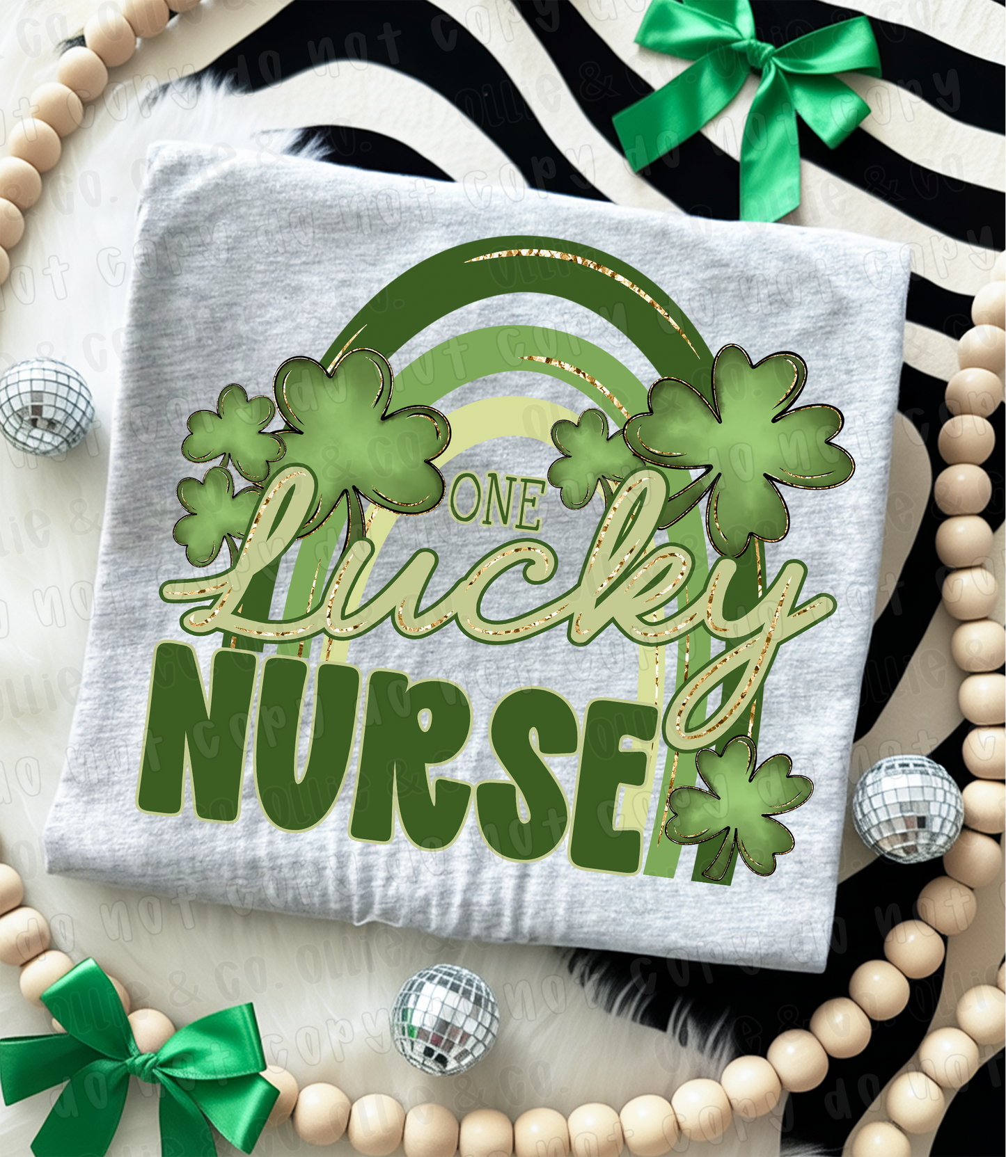 ONE LUCKY NURSE - DTF TRANSFER